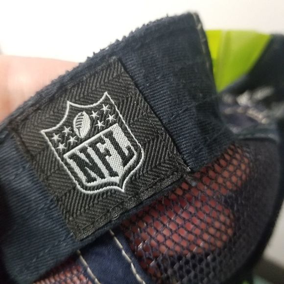 Seahawks mesh trucker football NFL 47 brand hat - Picture 7 of 8